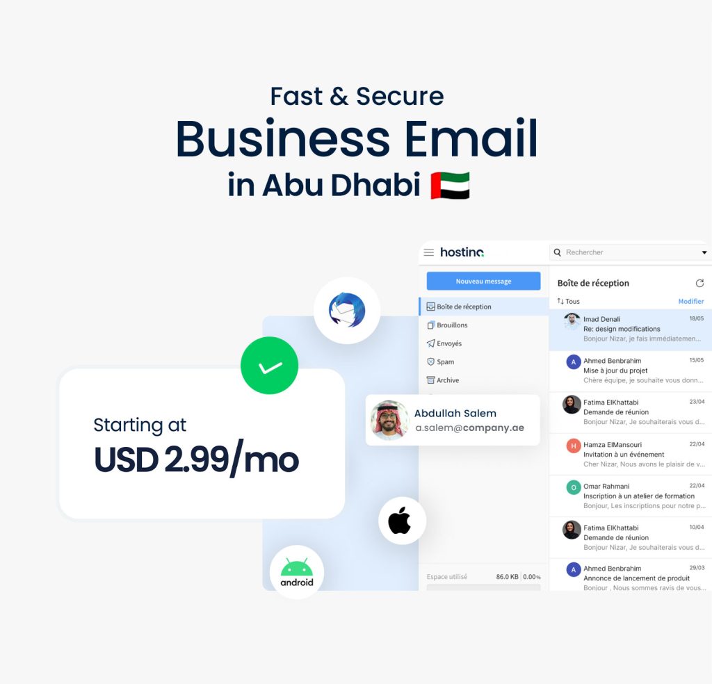 Business Email in Abu Dhabi